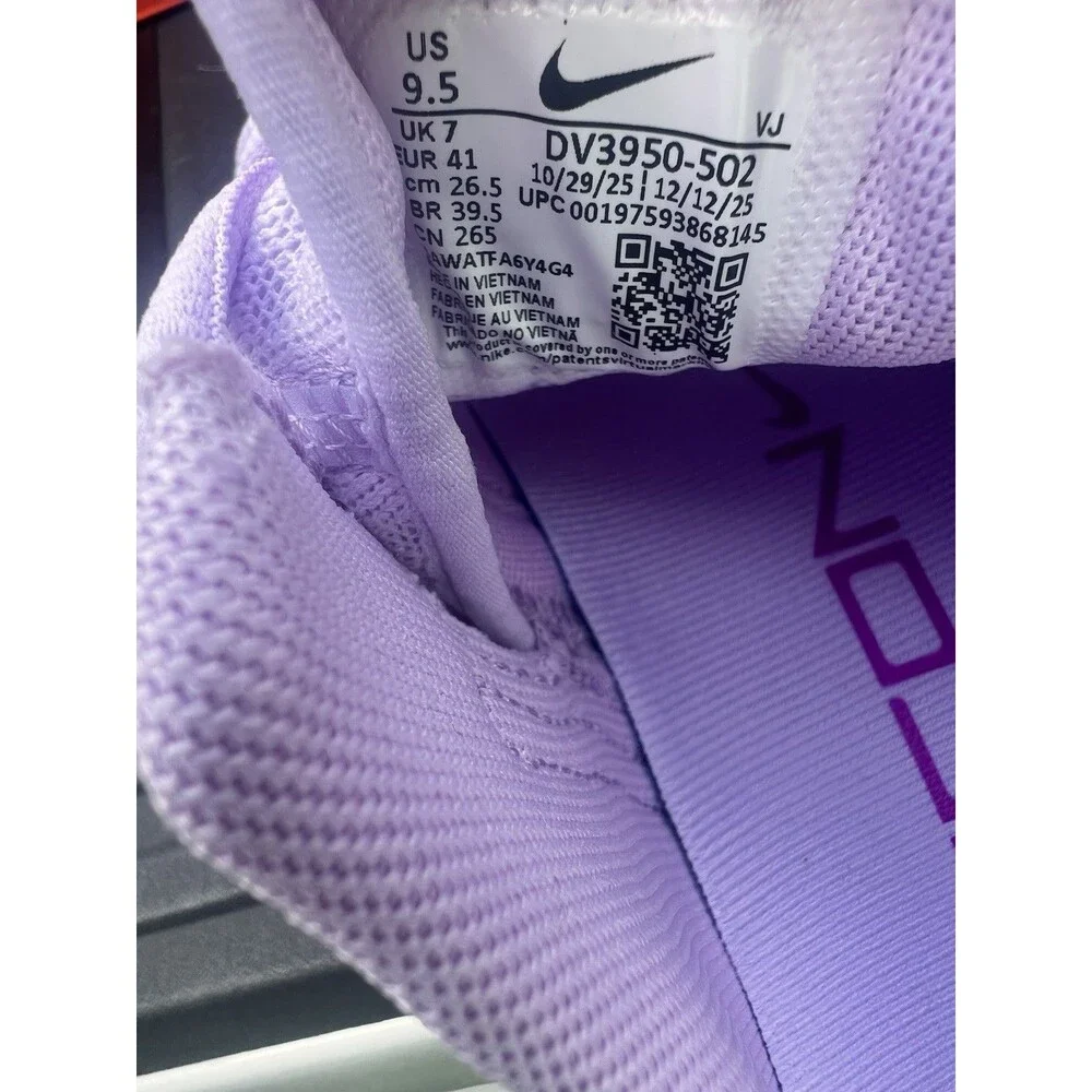 Nike Free Metcon 5 'Lilac Bloom Grape Purple' DV3950-502 Women's Size 9.5 Shoes